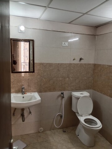 Bathroom in 2 BHK Apartment at Habitech Panch Tatva, Tech Zone 4 Greater Noida – for Rent