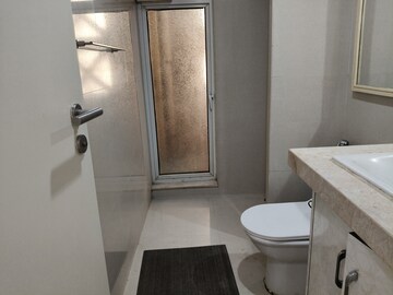 Bathroom in 1 BHK Apartment at Hiranandani Estate, Ghodbunder Road – for Rent
