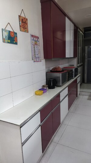 Kitchen in 3 BHK Apartment at Mahagun Maestro, Sector 50 – for Sale