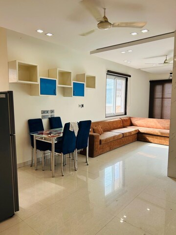 Living Room in 1 BHK Apartment at Saket – for Rent