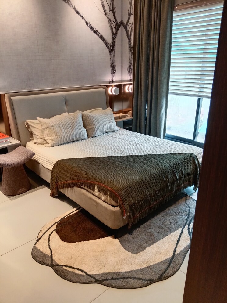 Bedroom, atul-life 3 Bedroom 1000 Sq.Ft. Apartment In Mulund West Mumbai 9011892