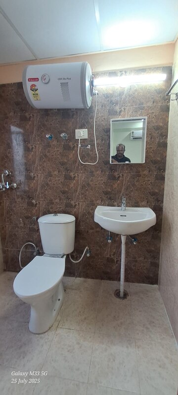 Bathroom in 3 BHK Apartment at Amrapali Dream Valley, Tech Zone 4 Greater Noida – for Rent