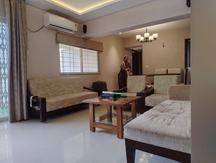 Living Room, kb-palladion-apartment 2 Bedroom 1280 Sq.Ft. Apartment In Baner Pune 9011903