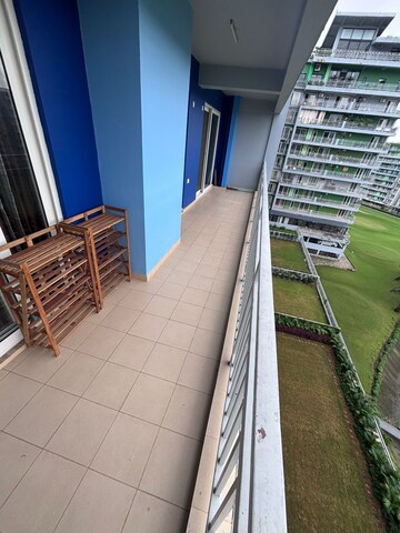Balcony in 2 BHK Apartment at Pacific Golf Estate, Kulhan – for Rent