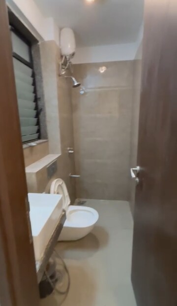 Bathroom in 2 BHK Apartment at Sunteck Avenue 2, Goregaon West – for Rent