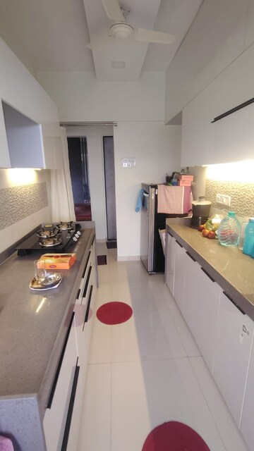 Kitchen in 1 BHK Apartment at Silicon Park, Malad West – for Rent