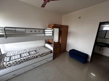 Bedroom in 2 BHK Apartment at Sree Mangal Queens Tower, Aundh – for Rent