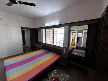 Bedroom in 2 BHK Apartment at Sree Mangal Queens Tower, Aundh – for Rent