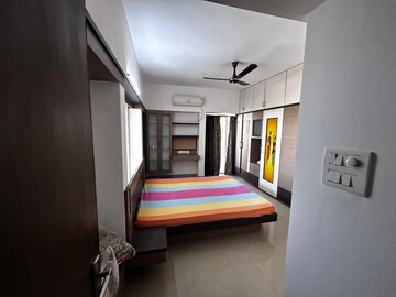 Bedroom in 2 BHK Apartment at Sree Mangal Queens Tower, Aundh – for Rent
