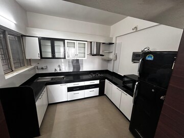 Kitchen in 2 BHK Apartment at Sree Mangal Queens Tower, Aundh – for Rent