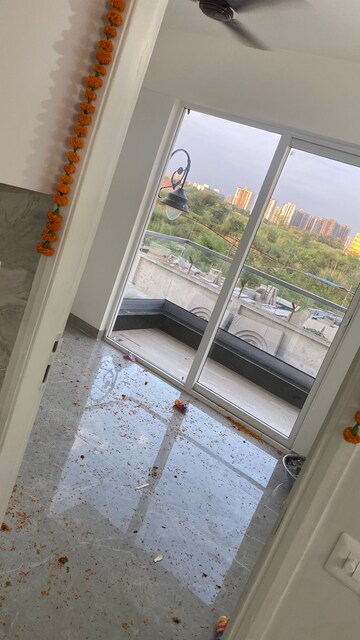 Balcony in 3 BHK Apartment at Adani M2K Oyster Grande, Sector 102 – for Rent