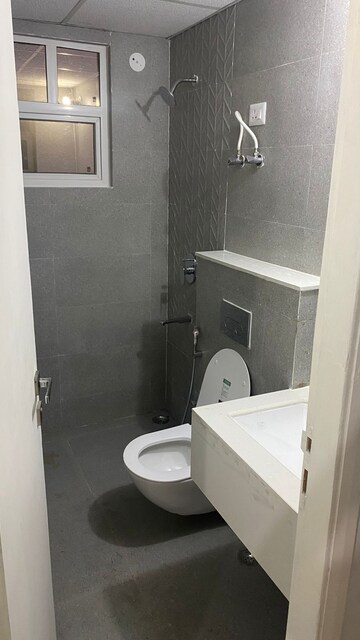 Bathroom in 3 BHK Apartment at Adani M2K Oyster Grande, Sector 102 – for Rent