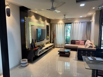 Living Room in 1 BHK Builder Floor at Vile Parle West – for Rent
