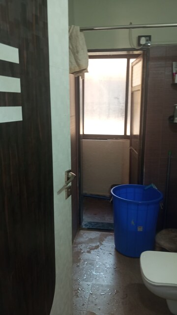 Bathroom in 2 BHK Apartment at Akashganga Complex Kavesar, Kavesar – for Rent