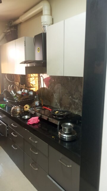 Kitchen in 2 BHK Apartment at Akashganga Complex Kavesar, Kavesar – for Rent