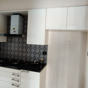 Kitchen in 2 BHK Apartment at Lodha Allura, Kamala Mill – for Sale