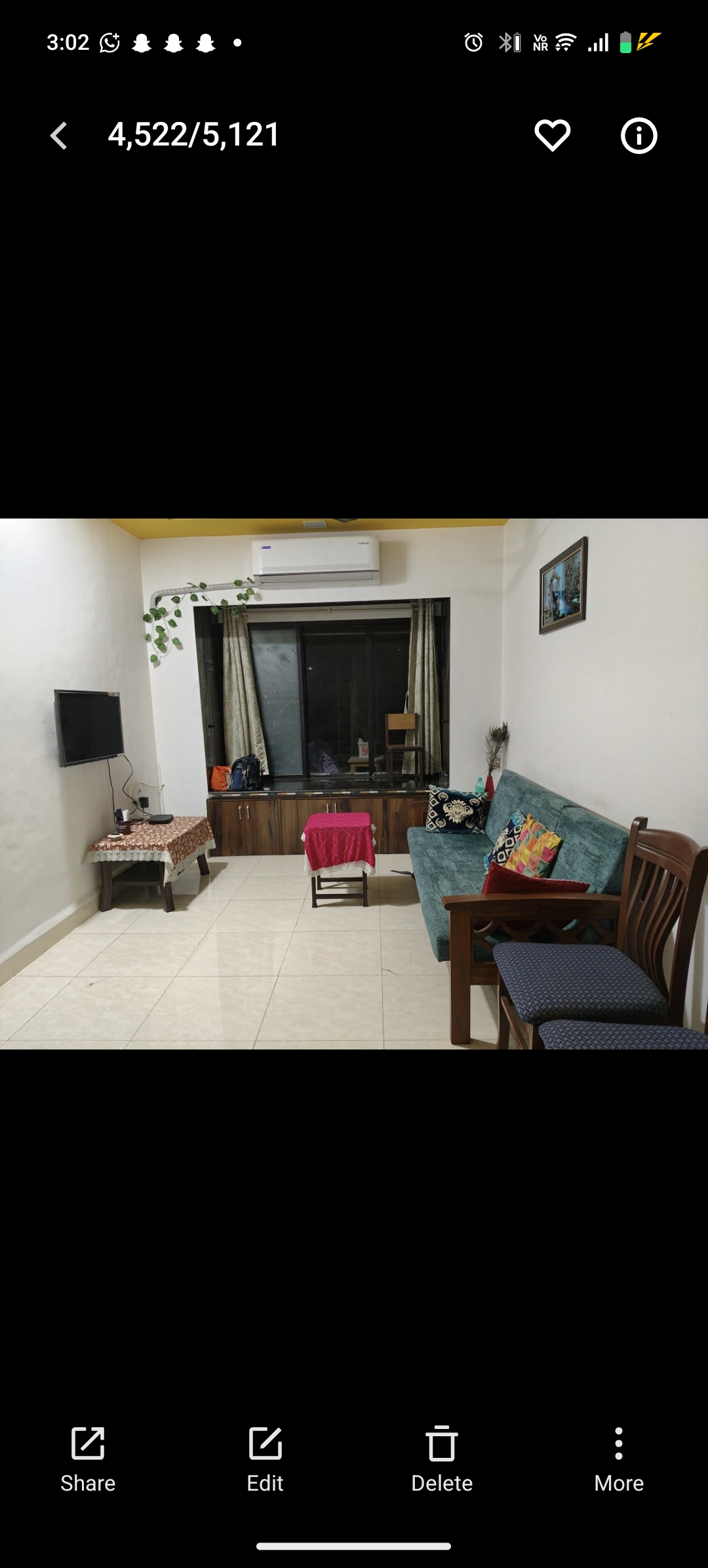 1 BHK 450 Sq.Ft. Apartment in Parijat Gardens Marigold CHS