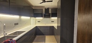 Kitchen in 3 BHK Builder Floor at Dlf Phase I – for Sale