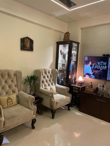 Living Room in 2 BHK Apartment at Seven Bungalow, Andheri West – for Rent