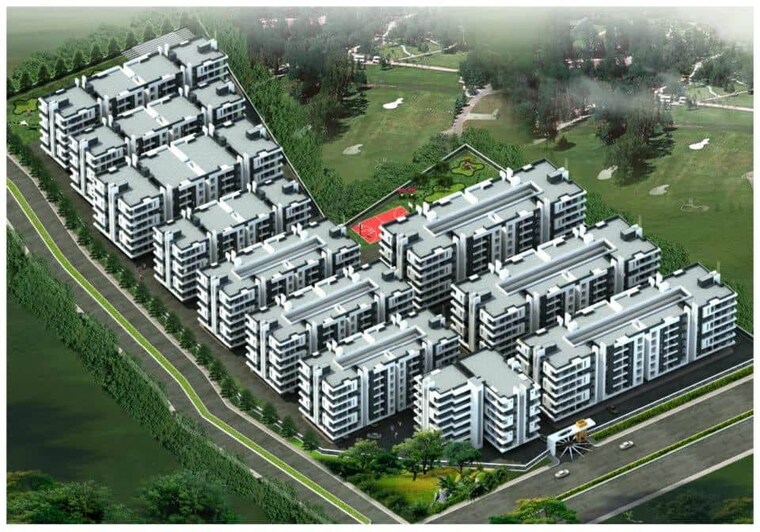 Exterior View, rau 2.5 Bedroom 725 Sq.Ft. Apartment In Rau Indore 9012360