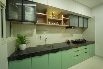 Kitchen in 2 BHK Apartment at Rucha Stature, Dhayari – for Rent