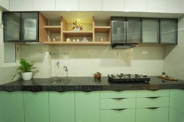 Kitchen in 2 BHK Apartment at Rucha Stature, Dhayari – for Rent