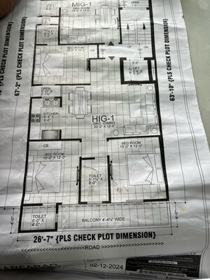 3 BHK Builder Floor – Exterior View View at Regal Heights, Sector 73 - for Sale