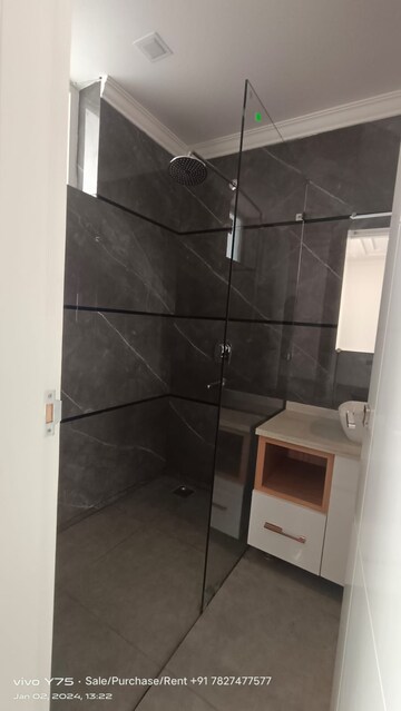 Bathroom in 3 BHK Builder Floor at BPTP Park 81, Sector 81 – for Rent