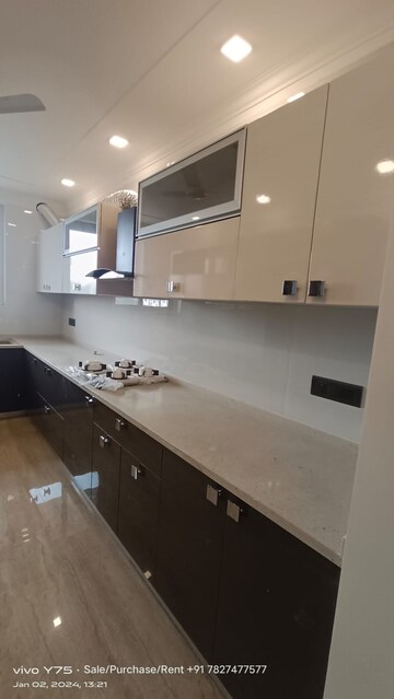 Kitchen in 3 BHK Builder Floor at BPTP Park 81, Sector 81 – for Rent