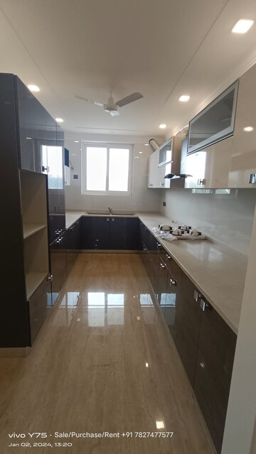 Kitchen in 3 BHK Builder Floor at BPTP Park 81, Sector 81 – for Rent
