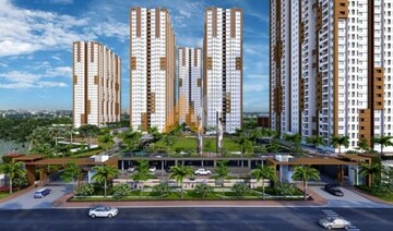 2 BHK Apartment – Exterior View View at My Home Avatar, Gachibowli - for Rent