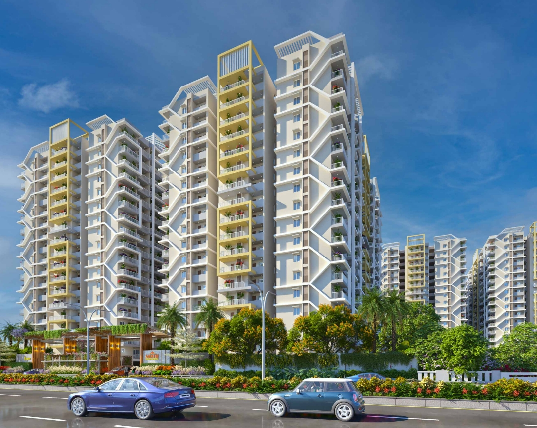 2 BHK + Pooja Room Apartment For Sale in Aaditris Empire Apartments
