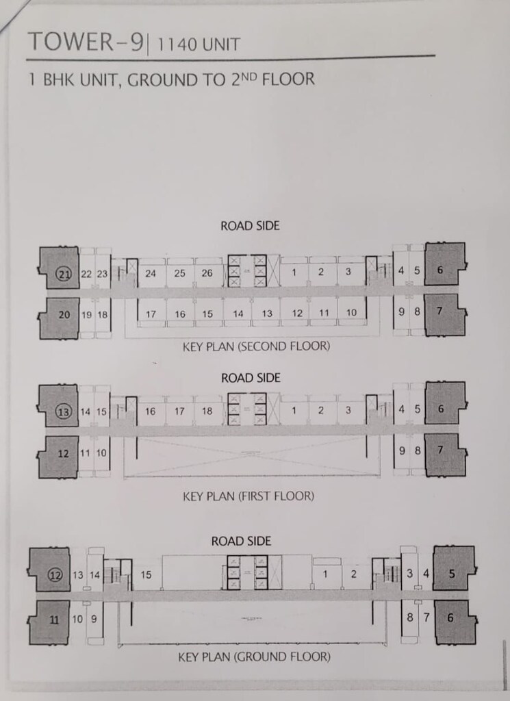 Floor Plan, ace-verde Studio 495 Sq.Ft. Apartment In Sector 22a Yamuna Expressway Greater Noida 9012889