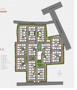 Master Plan in 2 BHK Apartment at Aaditris Empire Apartments, Velmala – for Sale