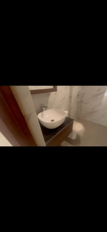 Bathroom in 3 BHK Apartment at SG Shikhar Height, Siddharth Vihar – for Rent