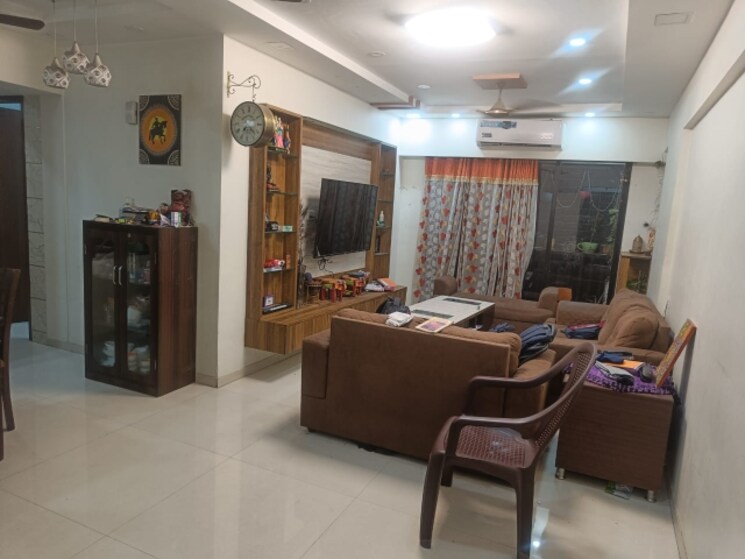 Living Room, raunak-glory 3 Bedroom 900 Sq.Ft. Apartment In Brahmand Thane 9012545