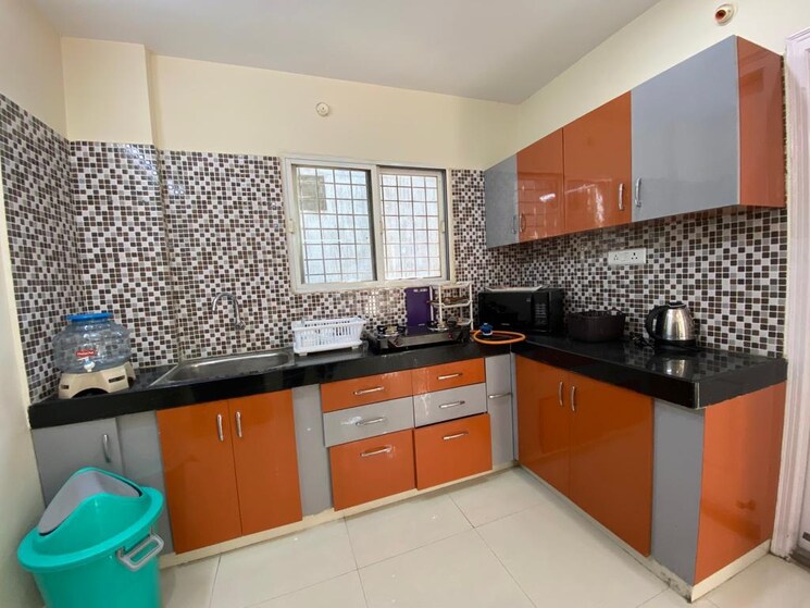 Kitchen, casa-shaila-apartments 3 Bedroom 2300 Sq.Ft. Apartment In Banjara Hills Hyderabad 9012586