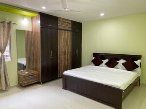 Bedroom in 3 BHK Apartment at Casa Shaila Apartments, Banjara Hills – for Sale