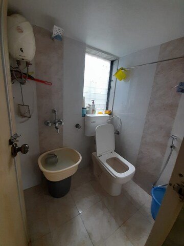 Bathroom in 1 BHK Apartment at Divya Srushti CHS, Kandivali West – for Rent