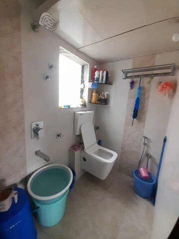 Bathroom in 1 BHK Apartment at Divya Srushti CHS, Kandivali West – for Rent