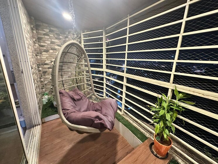 Balcony, vashi sector 26 3 Bedroom 1700 Sq.Ft. Apartment In Vashi Sector 26 Navi Mumbai 9012655