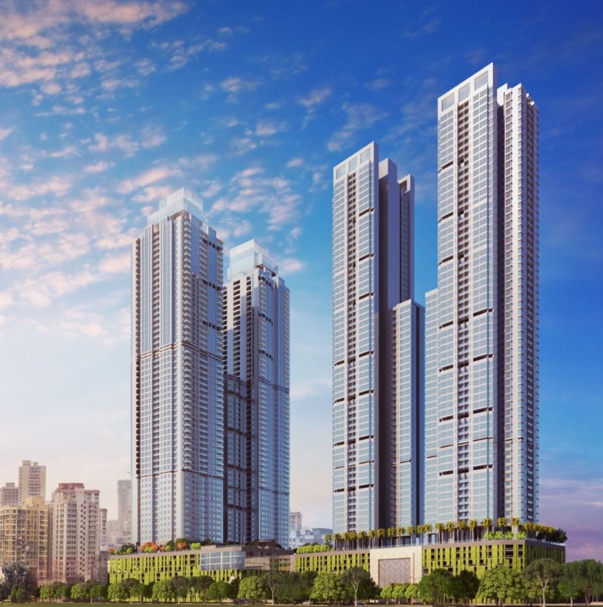 2 BHK Apartment For Sale in Marathon Monte South