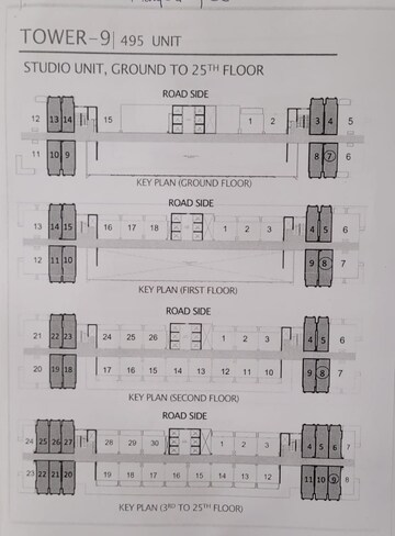 Floor Plan in Studio Apartment at ACE Verde, Sector 22a Yamuna Expressway – for Sale
