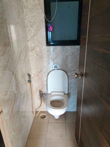 Bathroom in 1 BHK Apartment at Ghansoli – for Rent