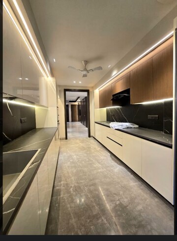 Kitchen in 4 BHK Builder Floor at Panchsheel Enclave – for Sale
