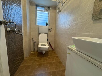 Bathroom in 2 BHK Apartment at Amboli – for Rent