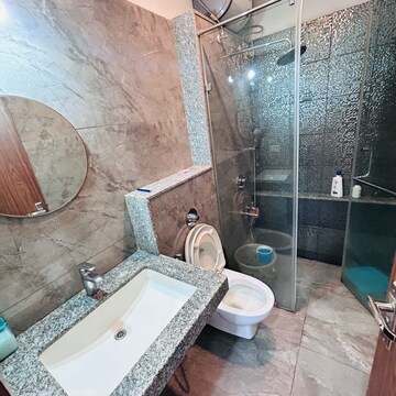 Bathroom in 2 BHK Apartment at Amanora Adreno Towers, Amanora Park Town – for Rent