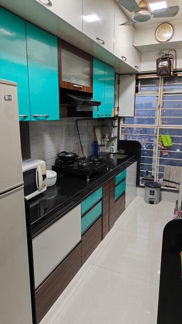 Kitchen in 1 BHK Apartment at Sabari Shaan, Chembur – for Sale