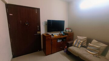 Living Room in 2 BHK Apartment at Manav Perfect 10, Balewadi – for Rent