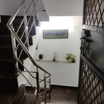 Staircase in 3.5 BHK Builder Floor at Malviya Nagar – for Rent